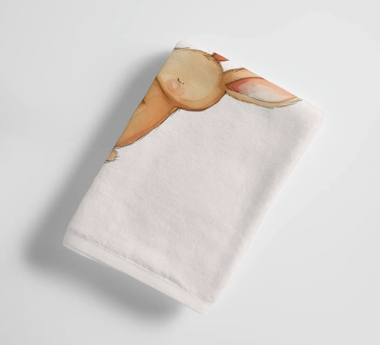 Little rabbit, big journey towel by KidzStudio