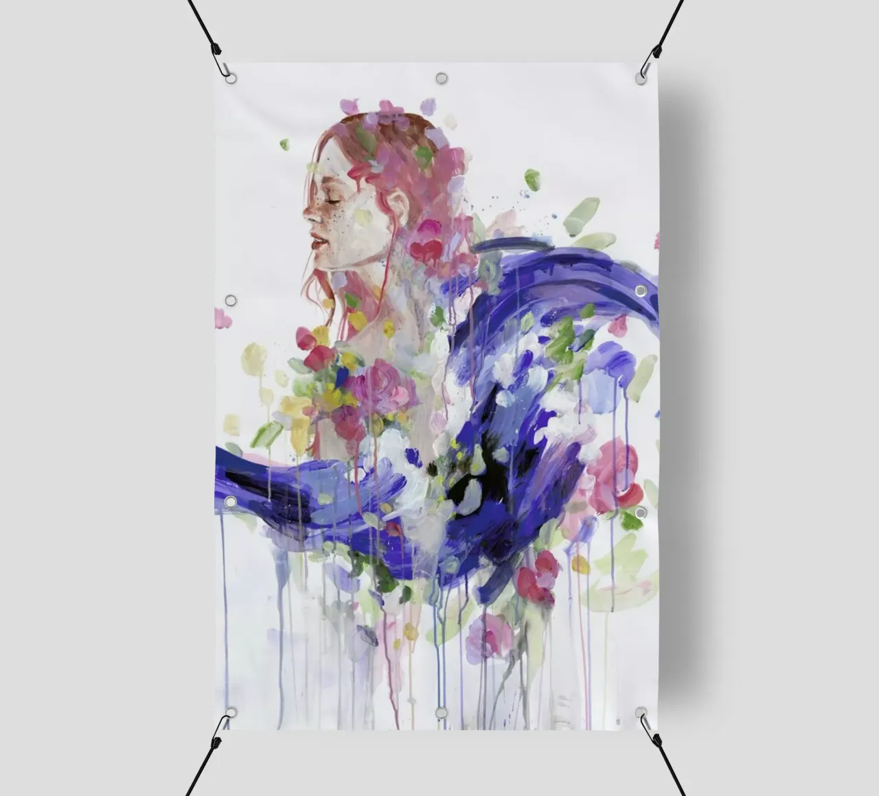 Bouquet of Emotions telo in pvc da agnes-cecile
