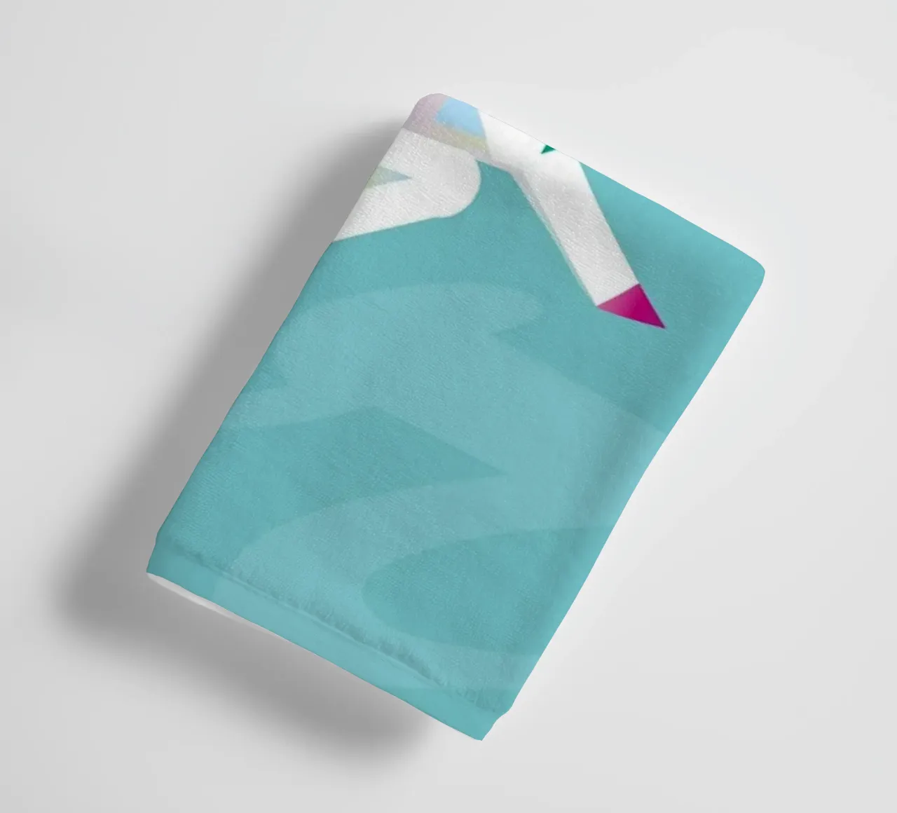 Magical unicorn - Colourful illustration towel by namosh