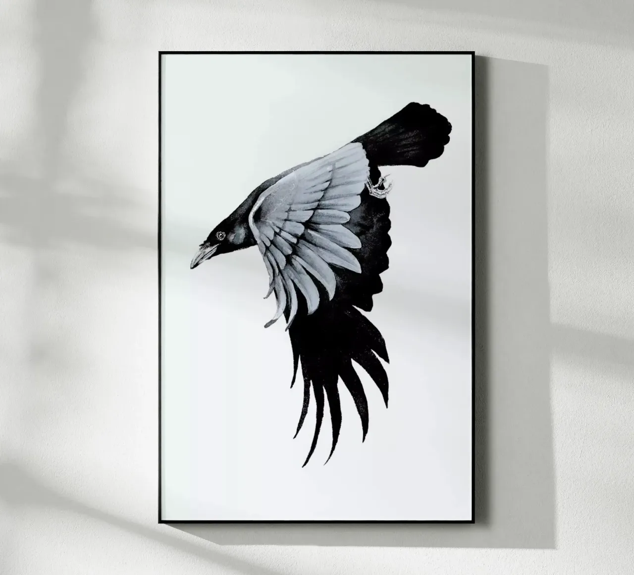 Flying Raven plexiglass da Karolina Kijak