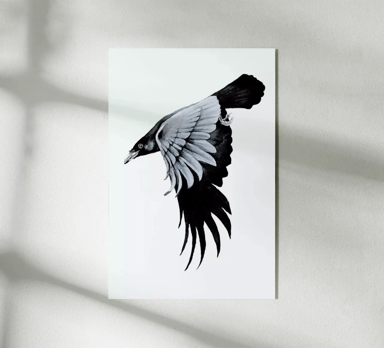 Flying Raven plexiglass da Karolina Kijak