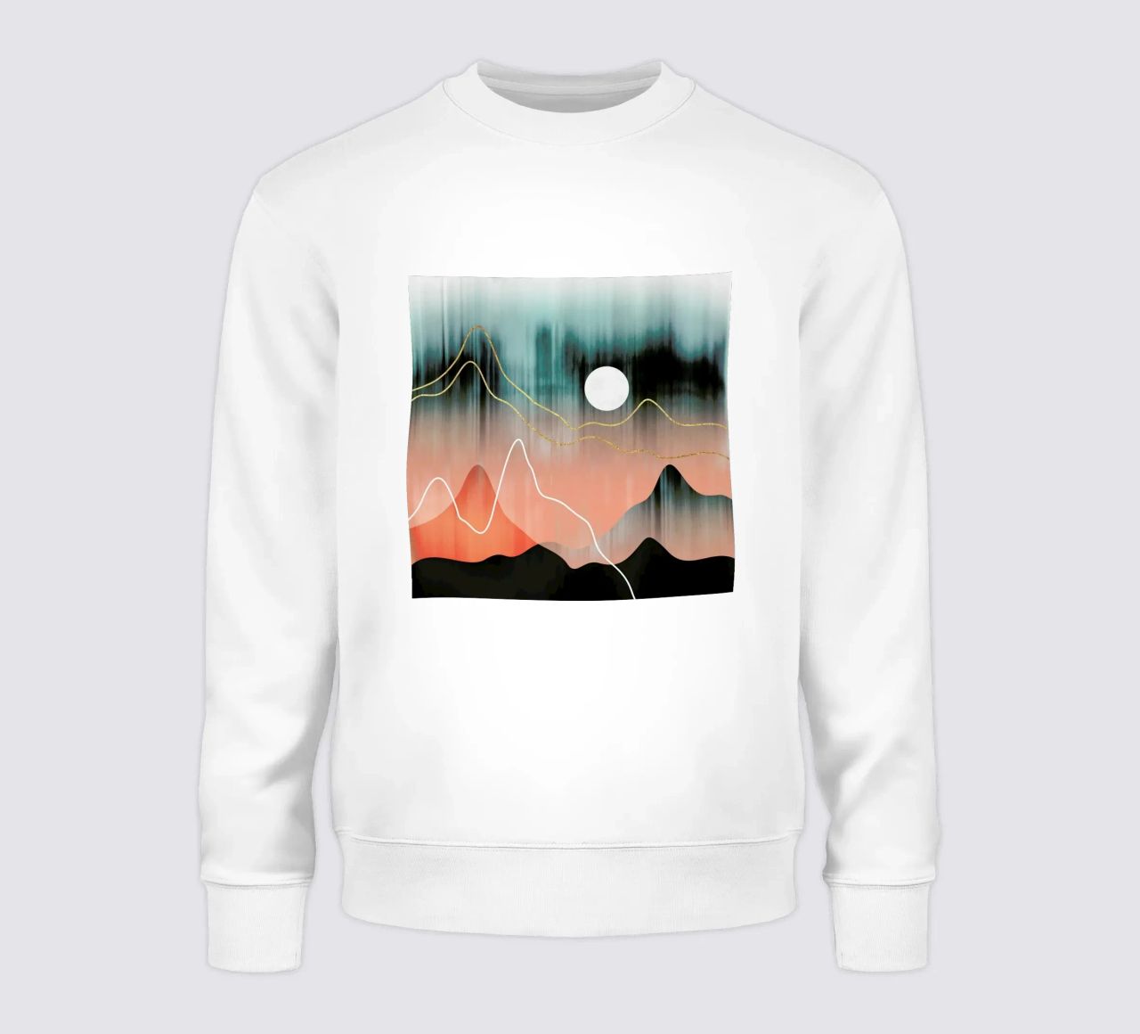 Mountainscape 2 felpa da Elisabeth Fredriksson