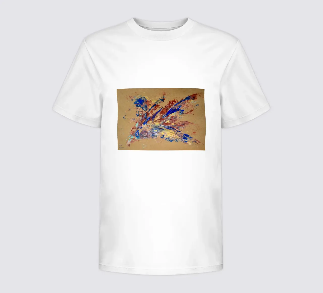 NATURAL STYLE 45 kids t-shirt by Thierry Vobmann Abstract painting