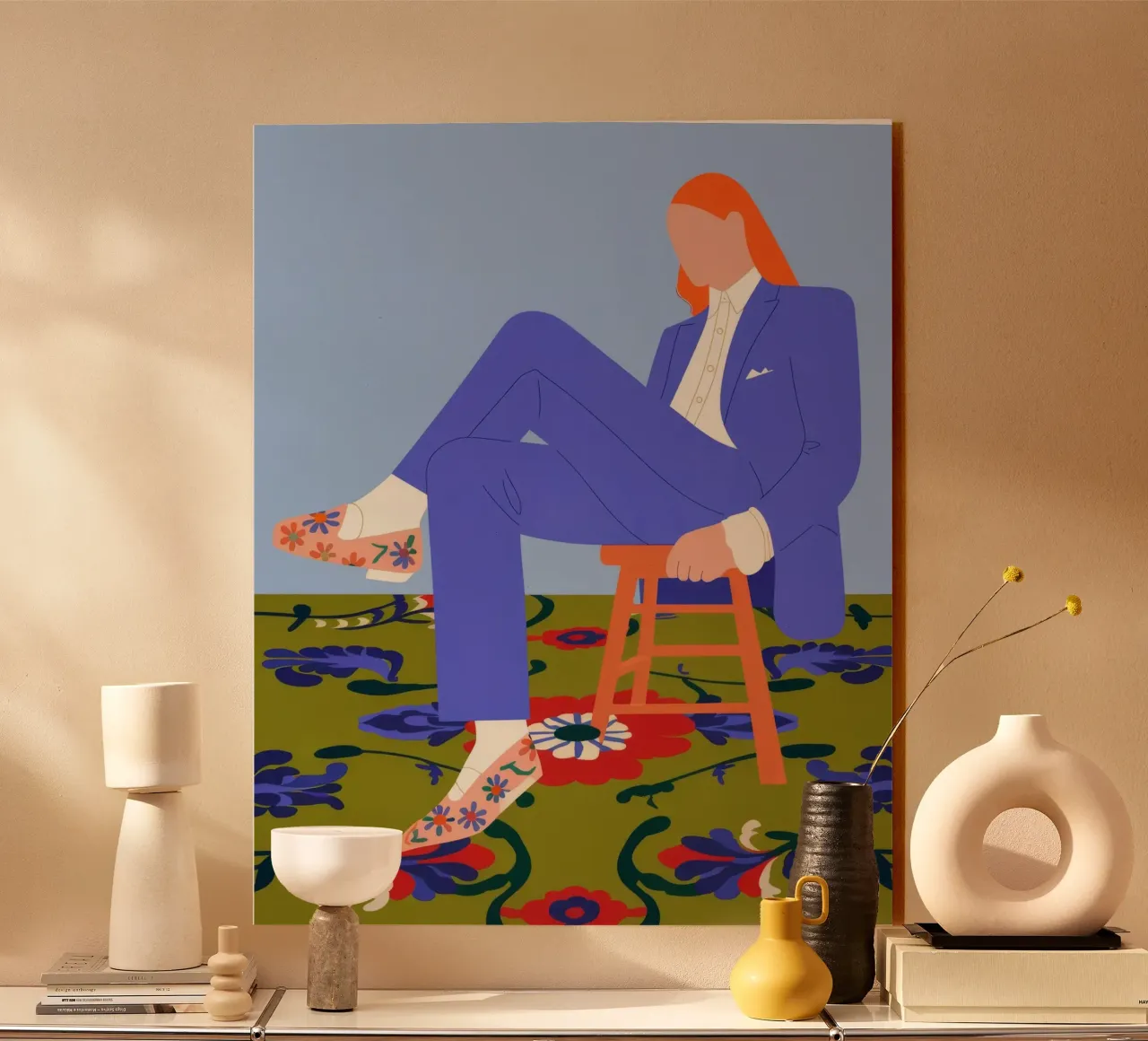 Azure Elegance Scene plexiglass da Prism Palette