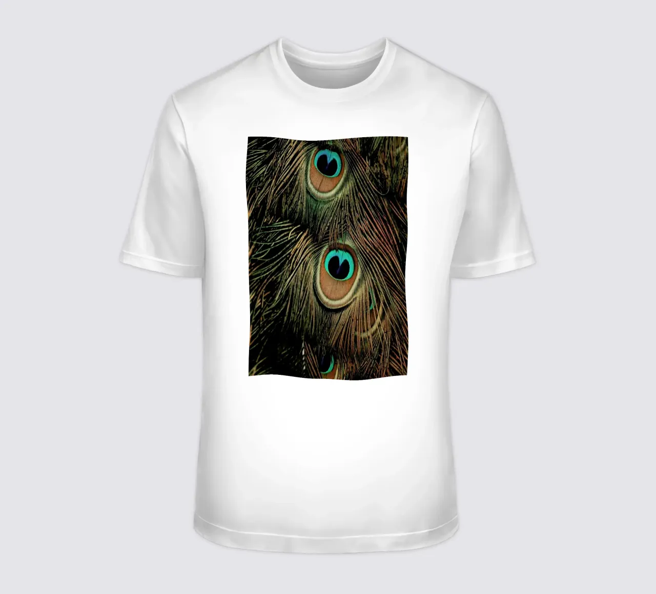 Peacock Feathers t-shirt da Ingrid Beddoes