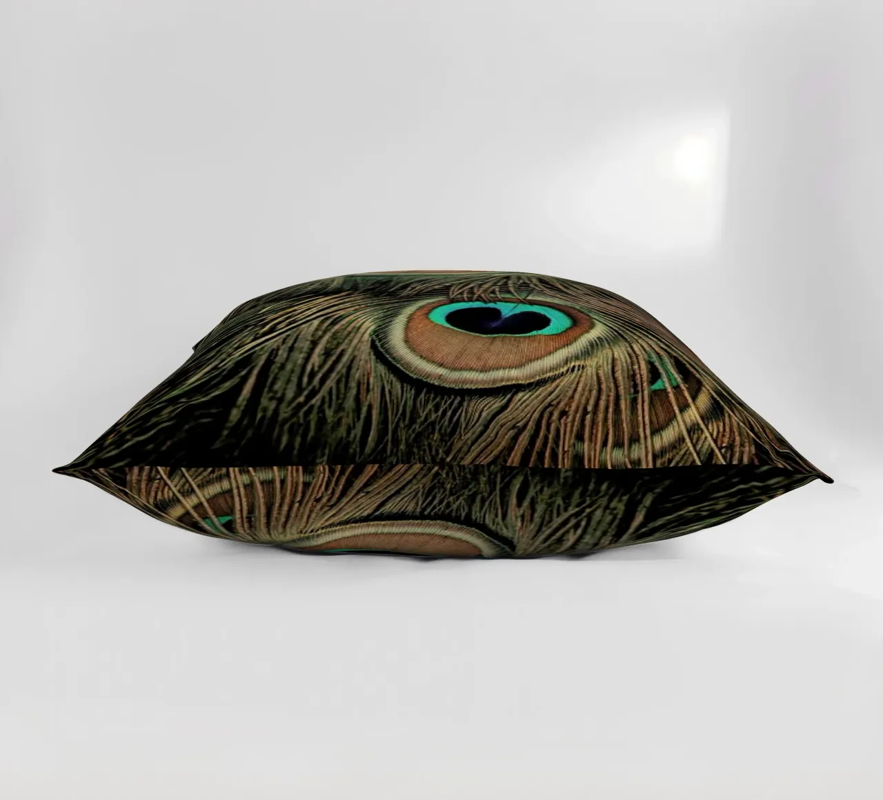Peacock Feathers cuscino da Ingrid Beddoes