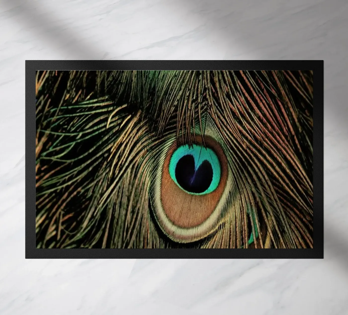 Peacock Feathers zerbino da Ingrid Beddoes