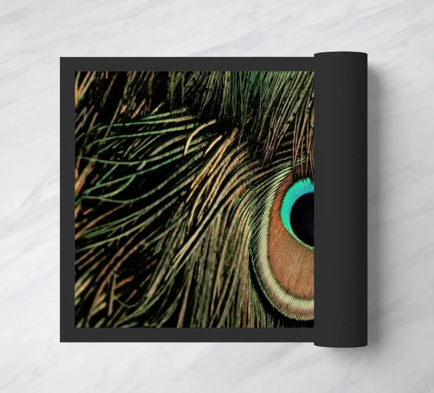 Peacock Feathers zerbino da Ingrid Beddoes