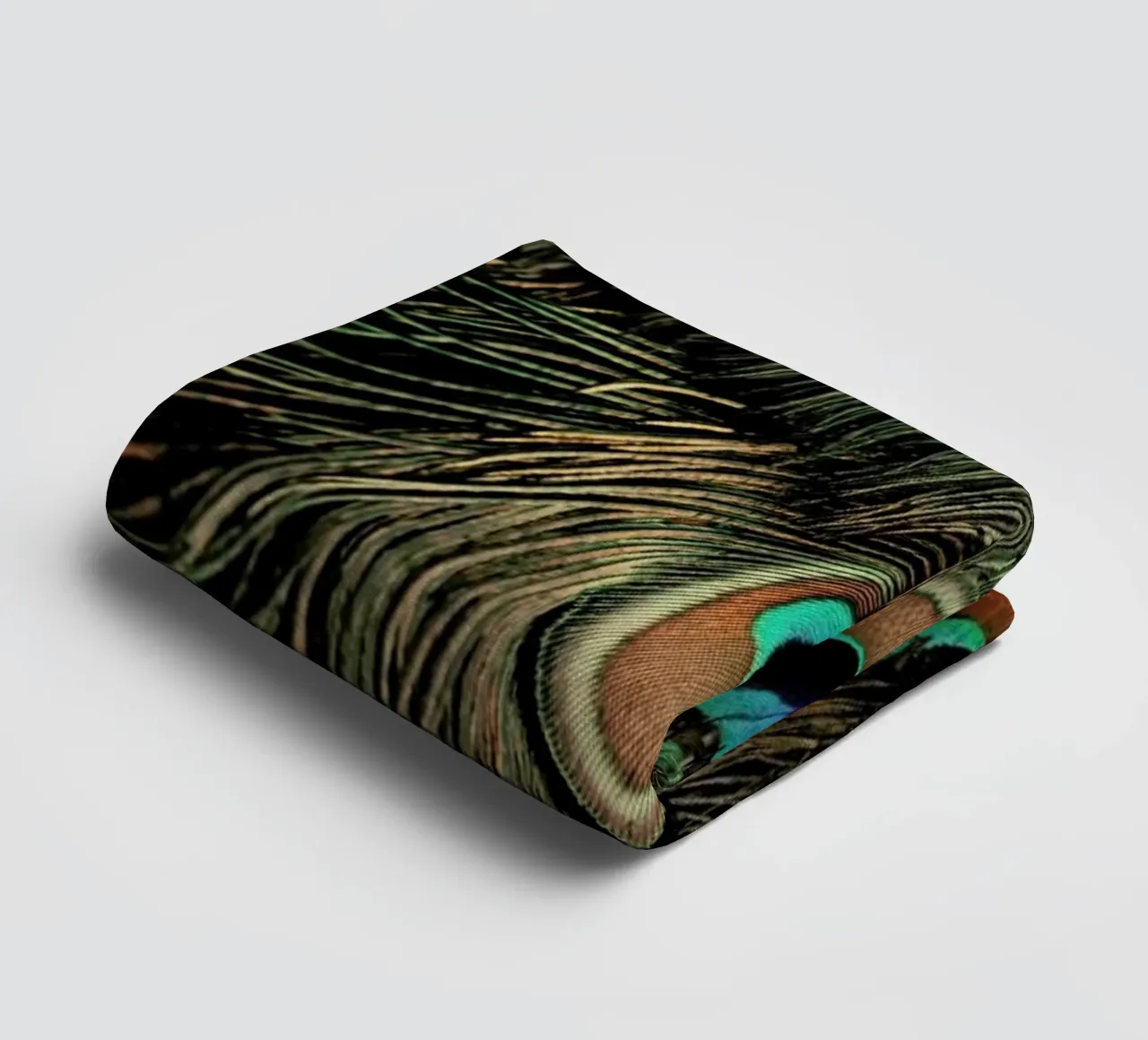 Peacock Feathers asciugamano da bagno da Ingrid Beddoes