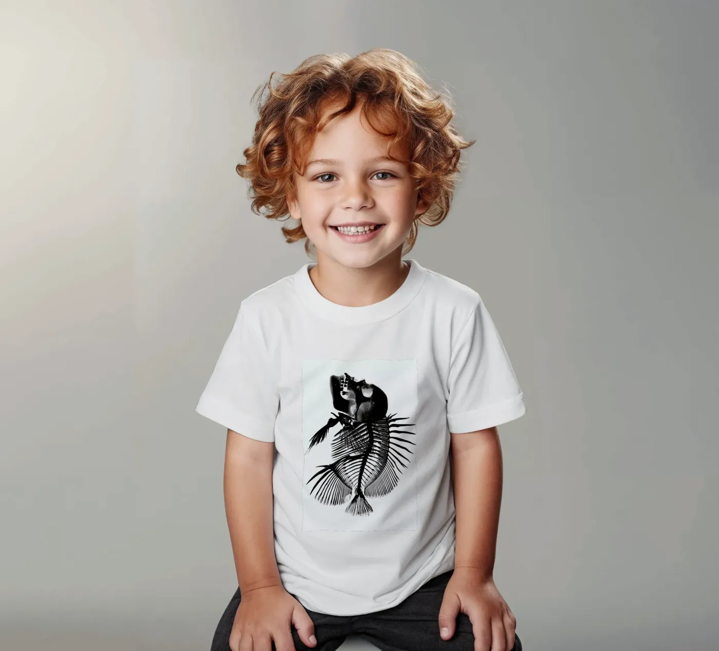 Fishskull t-shirt bambini da a Love Supreme