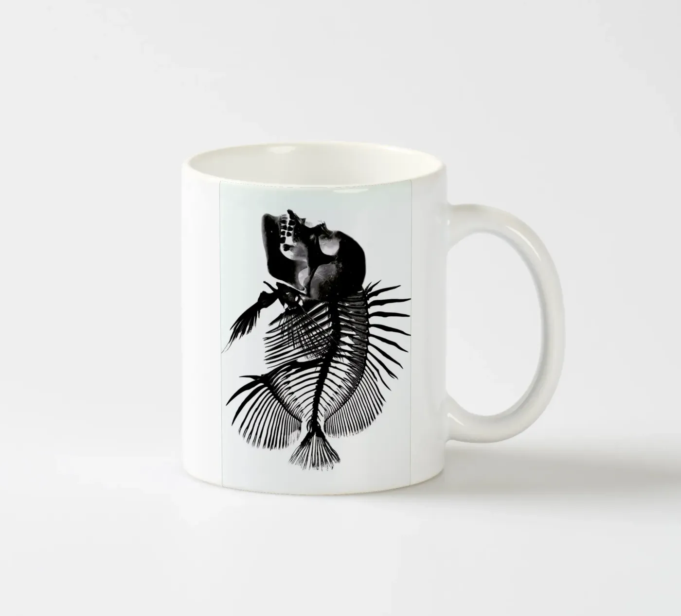 Fishskull ceramic mug by a Love Supreme