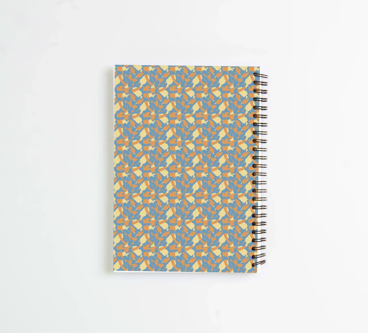 Organic seamless pattern 11 spiral notebook by Little Dean