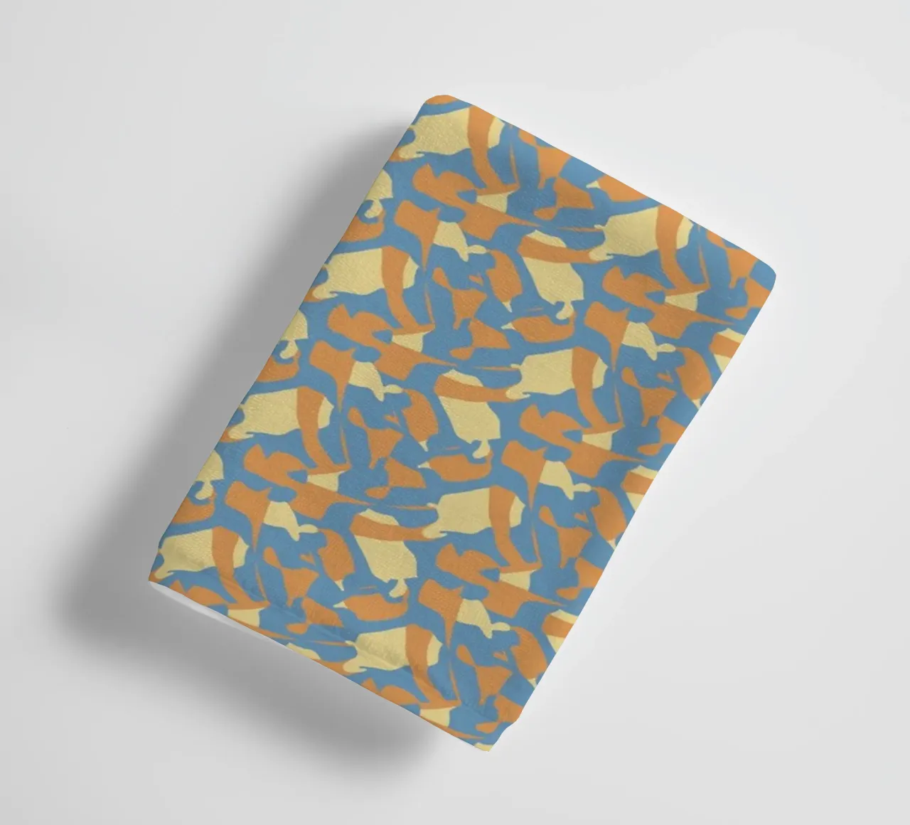 Organic seamless pattern 11 towel by Little Dean