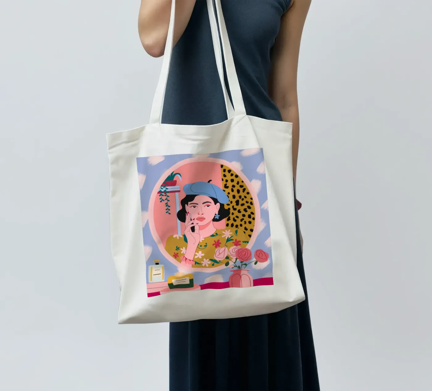 Reflected Makeup Whimsy tote bag by Prism Palette