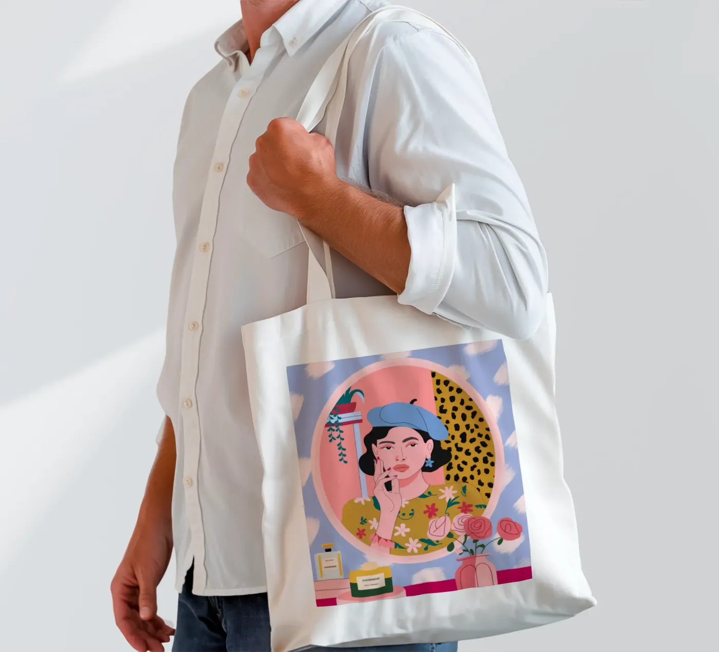Reflected Makeup Whimsy tote bag by Prism Palette
