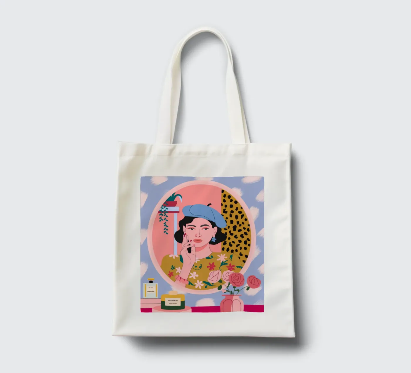 Reflected Makeup Whimsy tote bag by Prism Palette