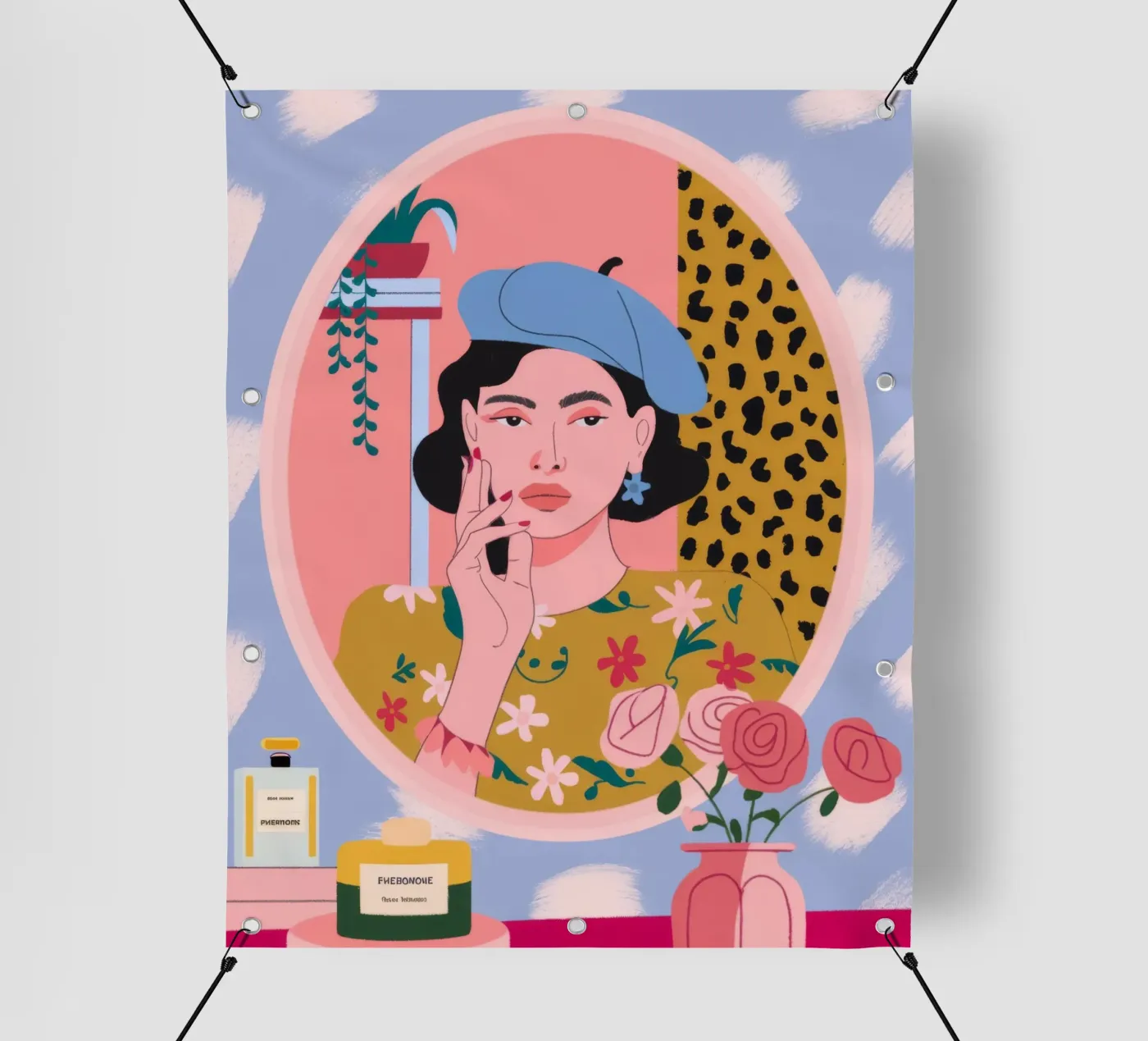 Capriccio del trucco riflesso telo in pvc da Prism Palette