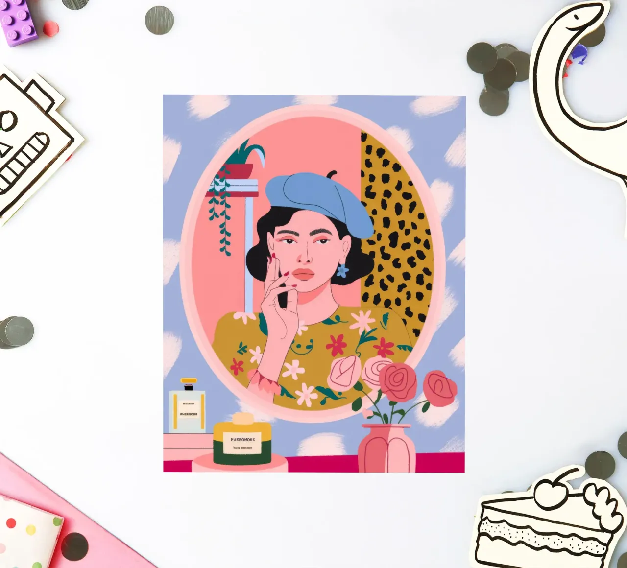 Reflected Makeup Whimsy sticker by Prism Palette