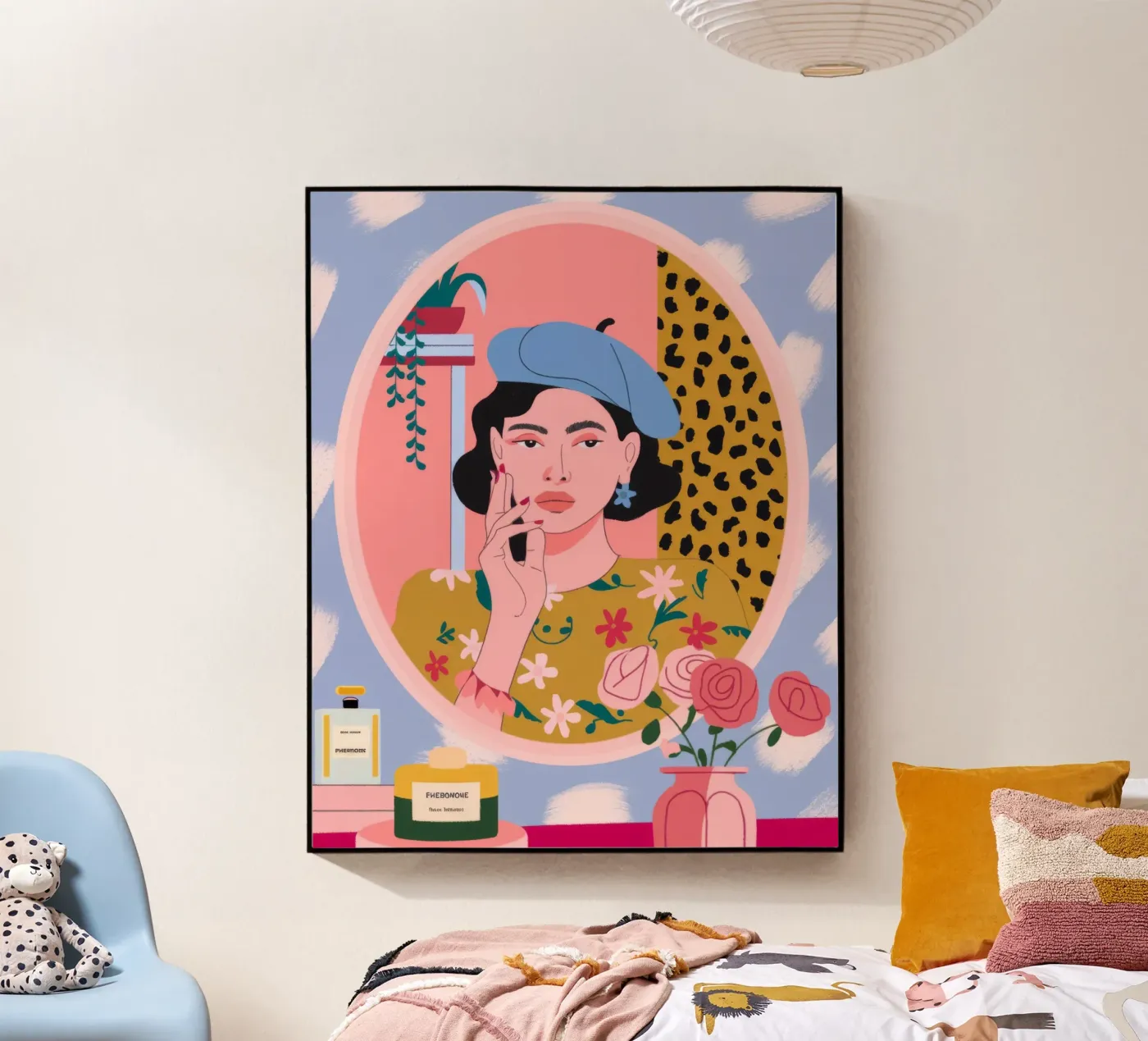 Reflektierte Make-up-Laune Acryl-Glas von Prism Palette