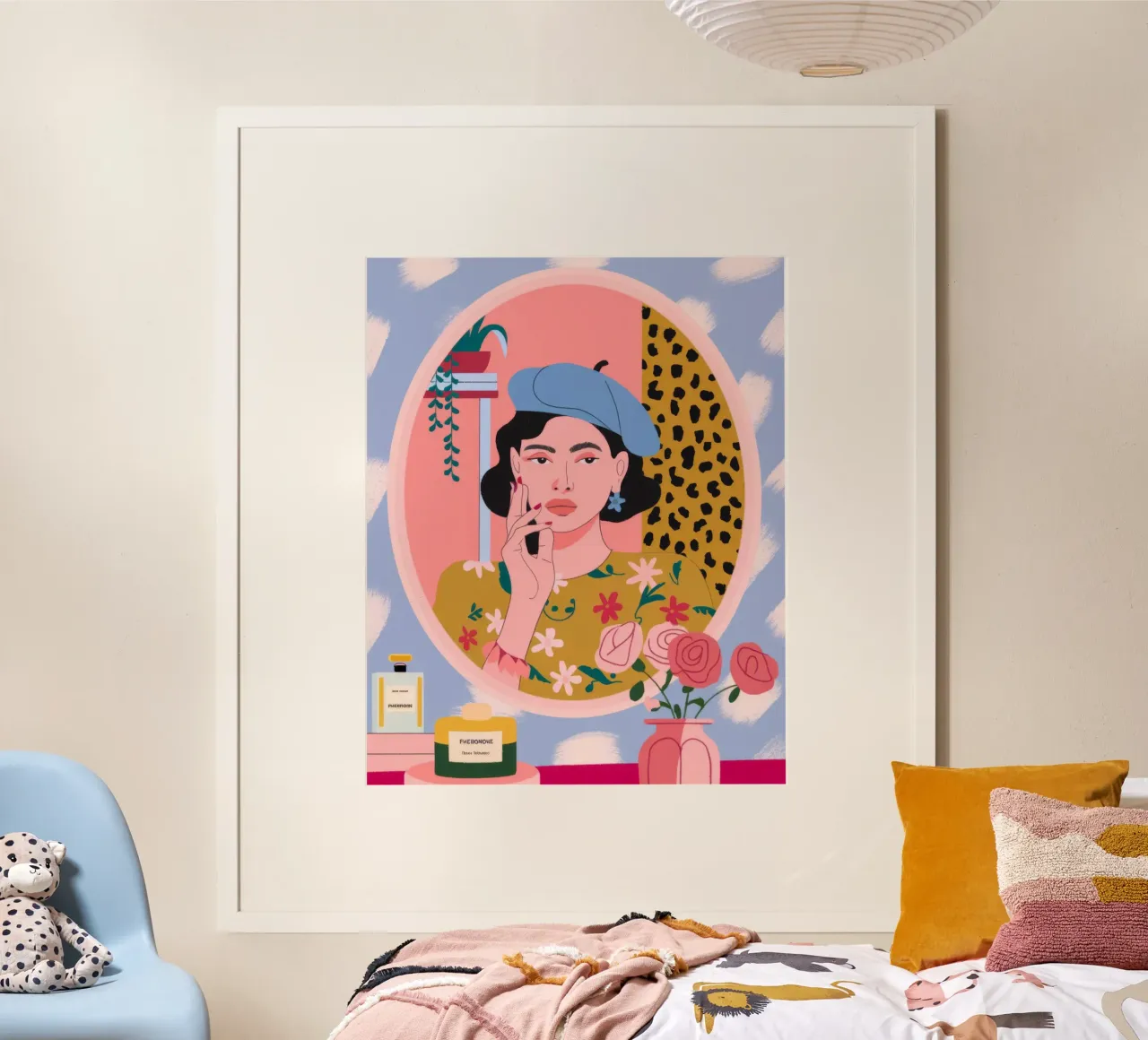 Reflected Makeup Whimsy poster by Prism Palette