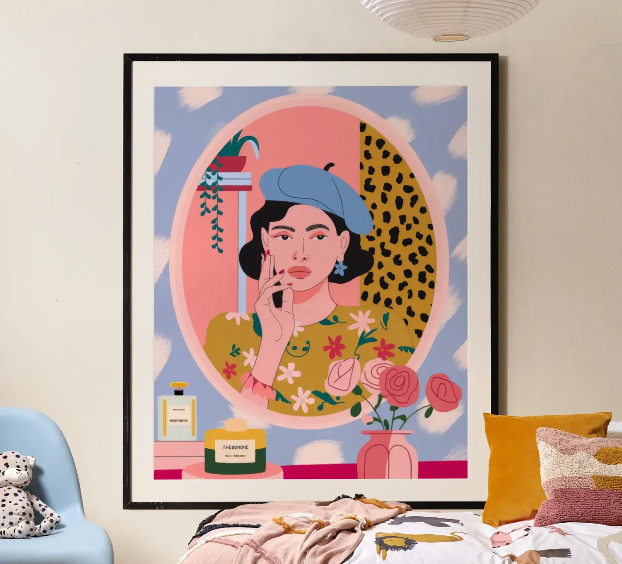 Reflected Makeup Whimsy poster by Prism Palette