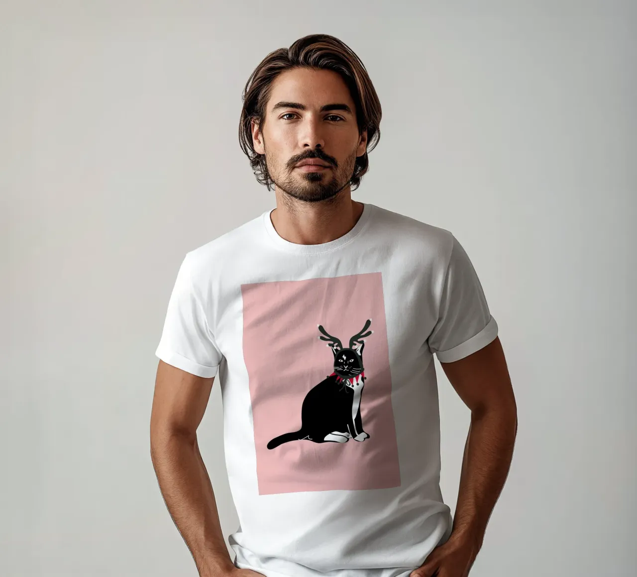 Santas Little Helper t-shirt da Mariery Young