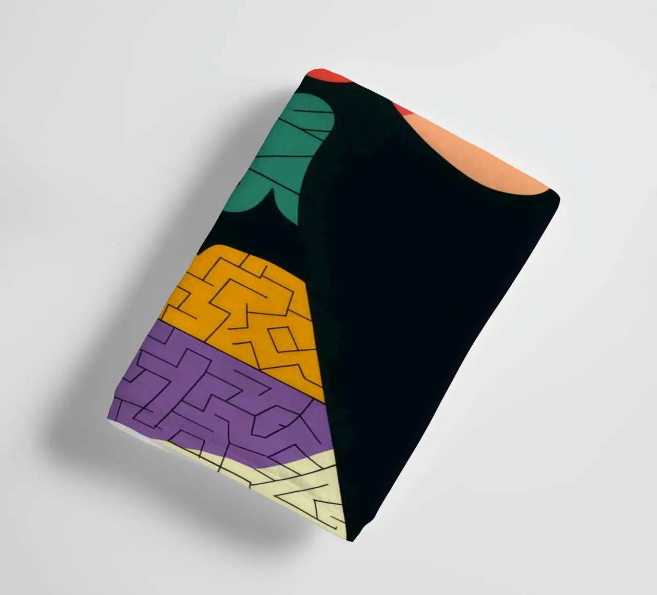 Abstract Fusion Tapestry towel by Prism Palette