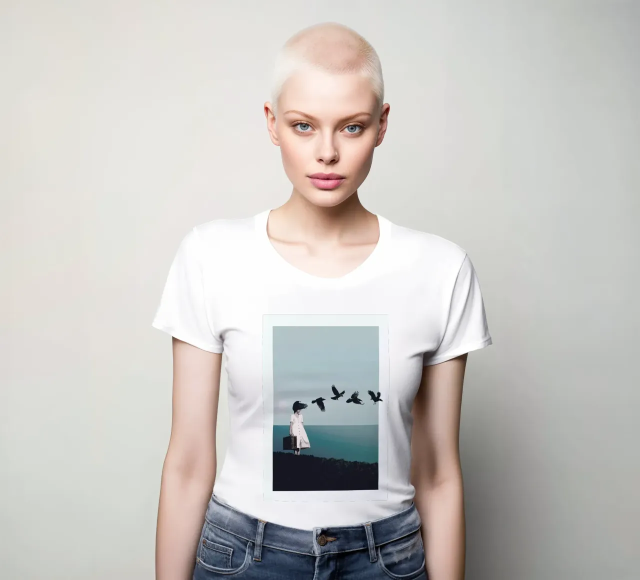 I am Starting To Forget your Face t-shirt da donna da Maarten Léon