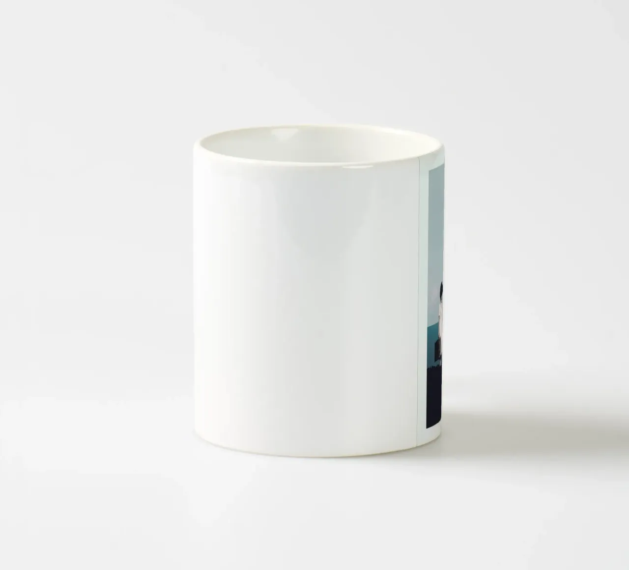 I am Starting To Forget your Face Keramik Tasse von Maarten Léon