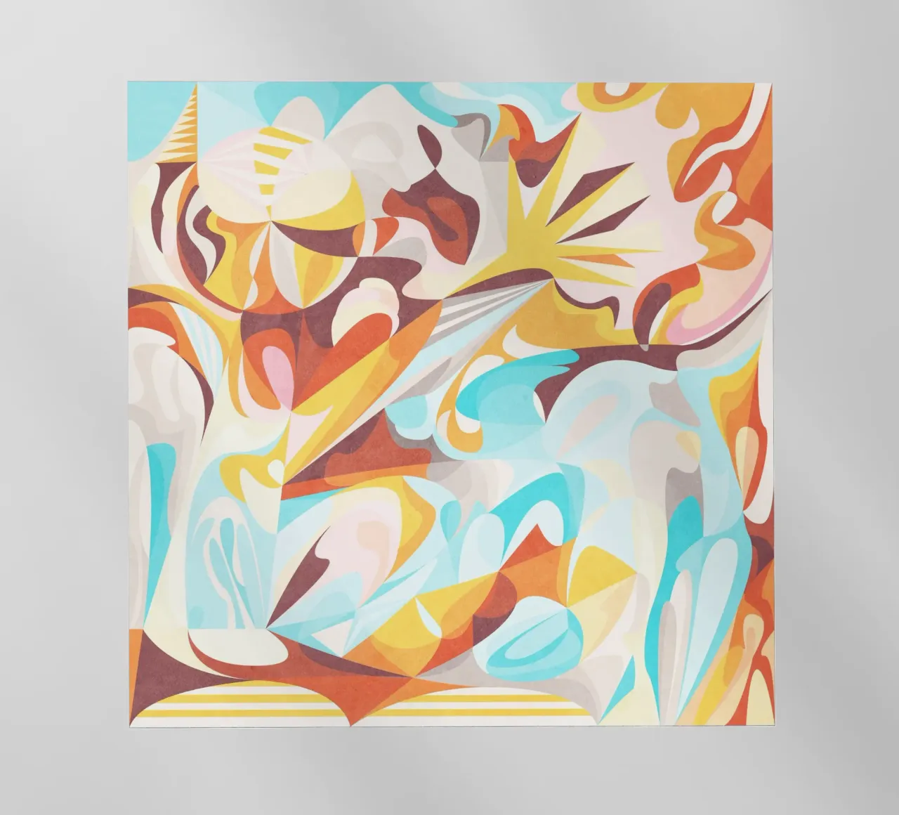 Blue Mountain pellicola backlit da Abstract 888