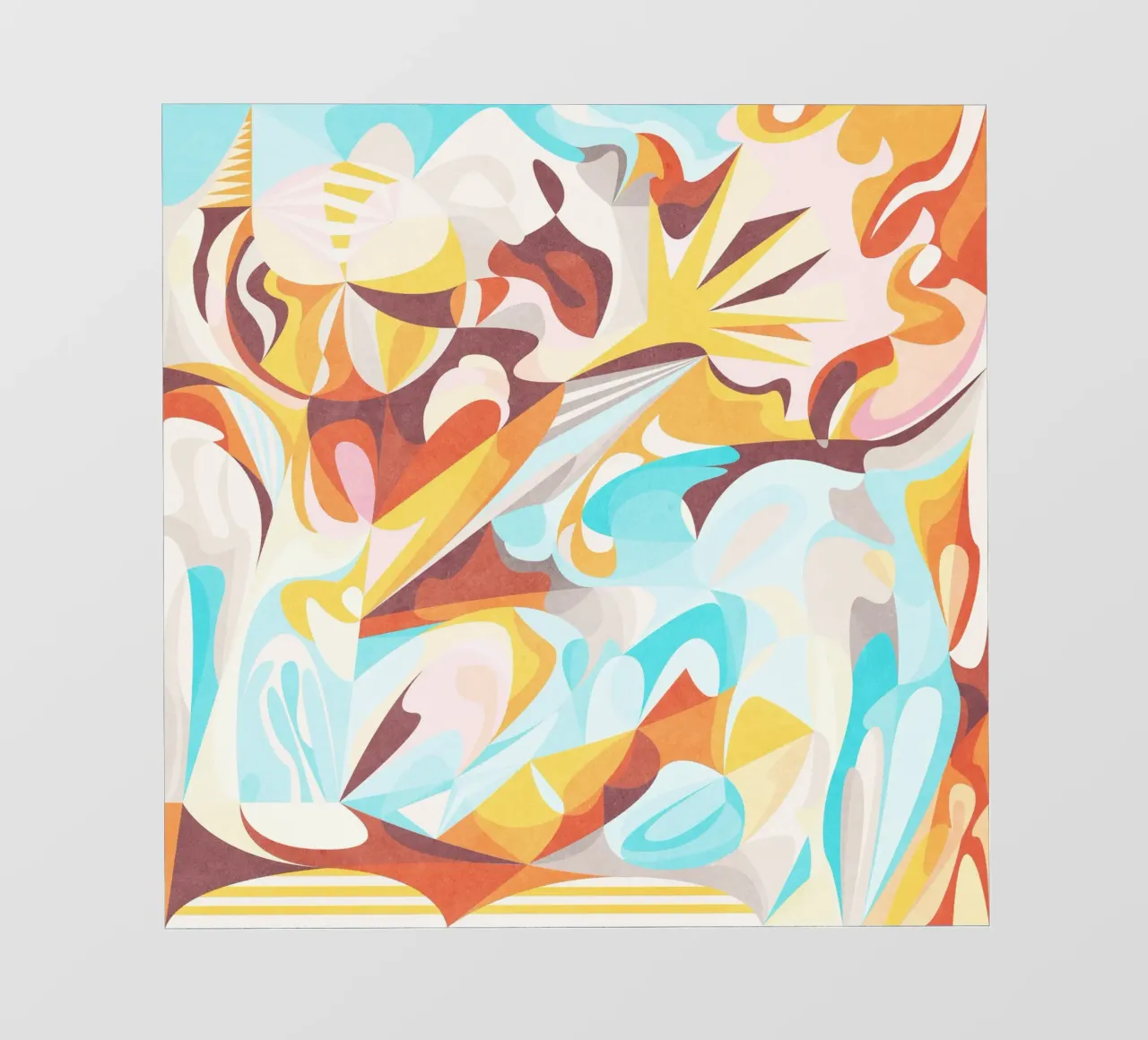 Blue Mountain pellicola backlit da Abstract 888