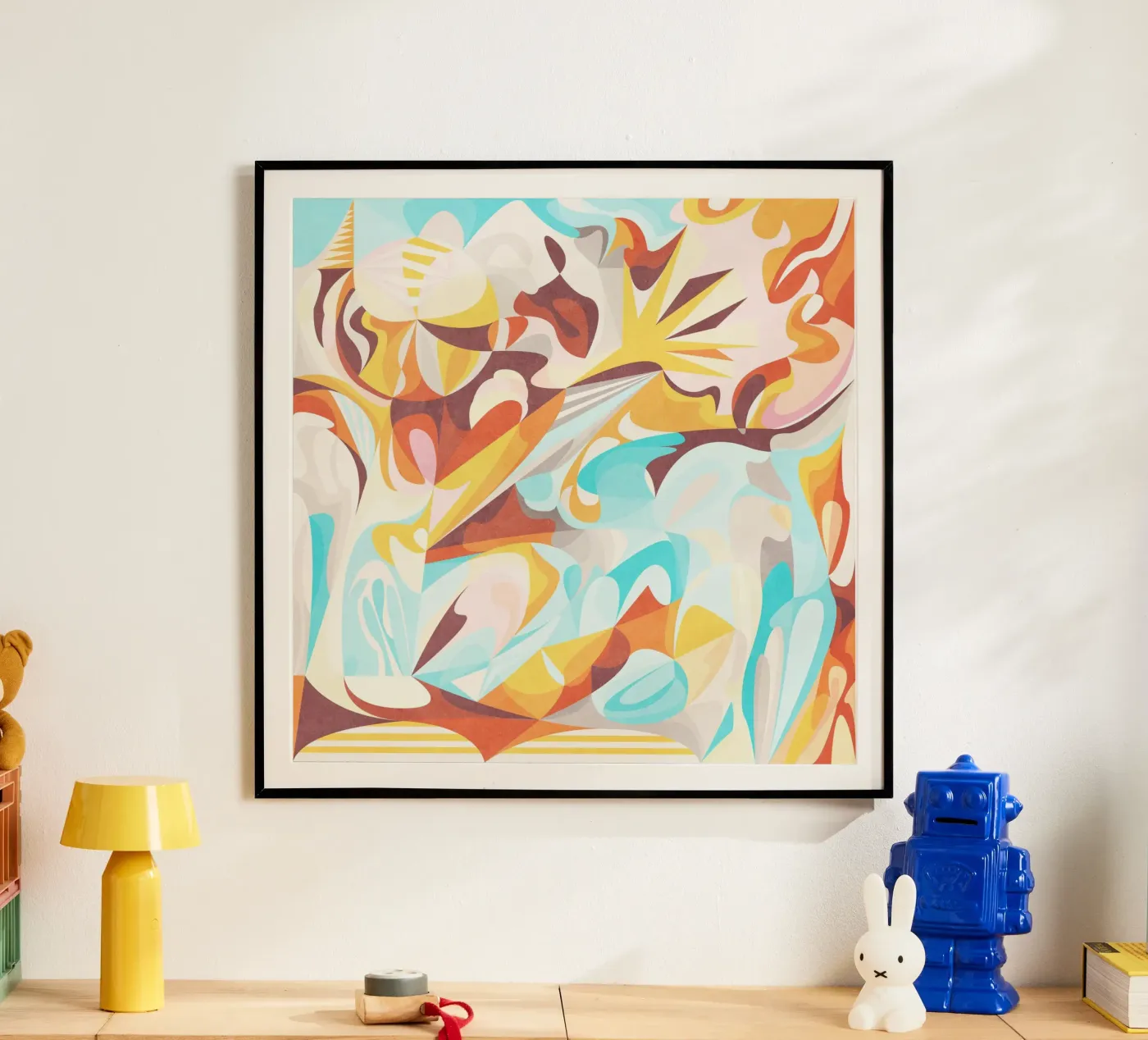 Blue Mountain poster by Lines Inside
