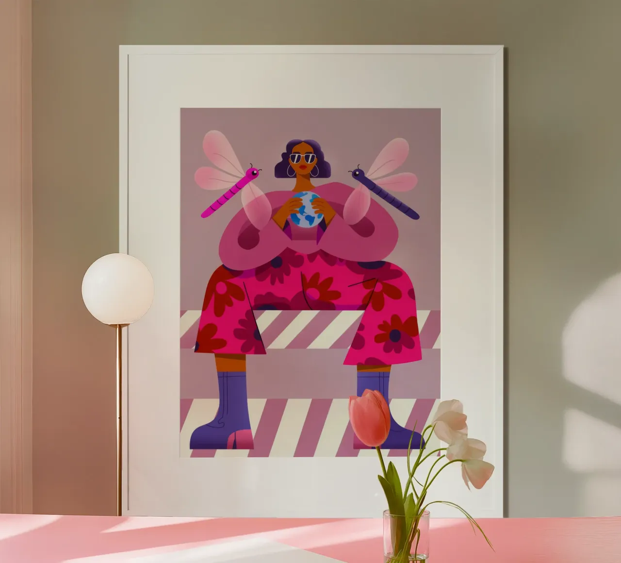 Armonia meditativa Fusion poster da Prism Palette
