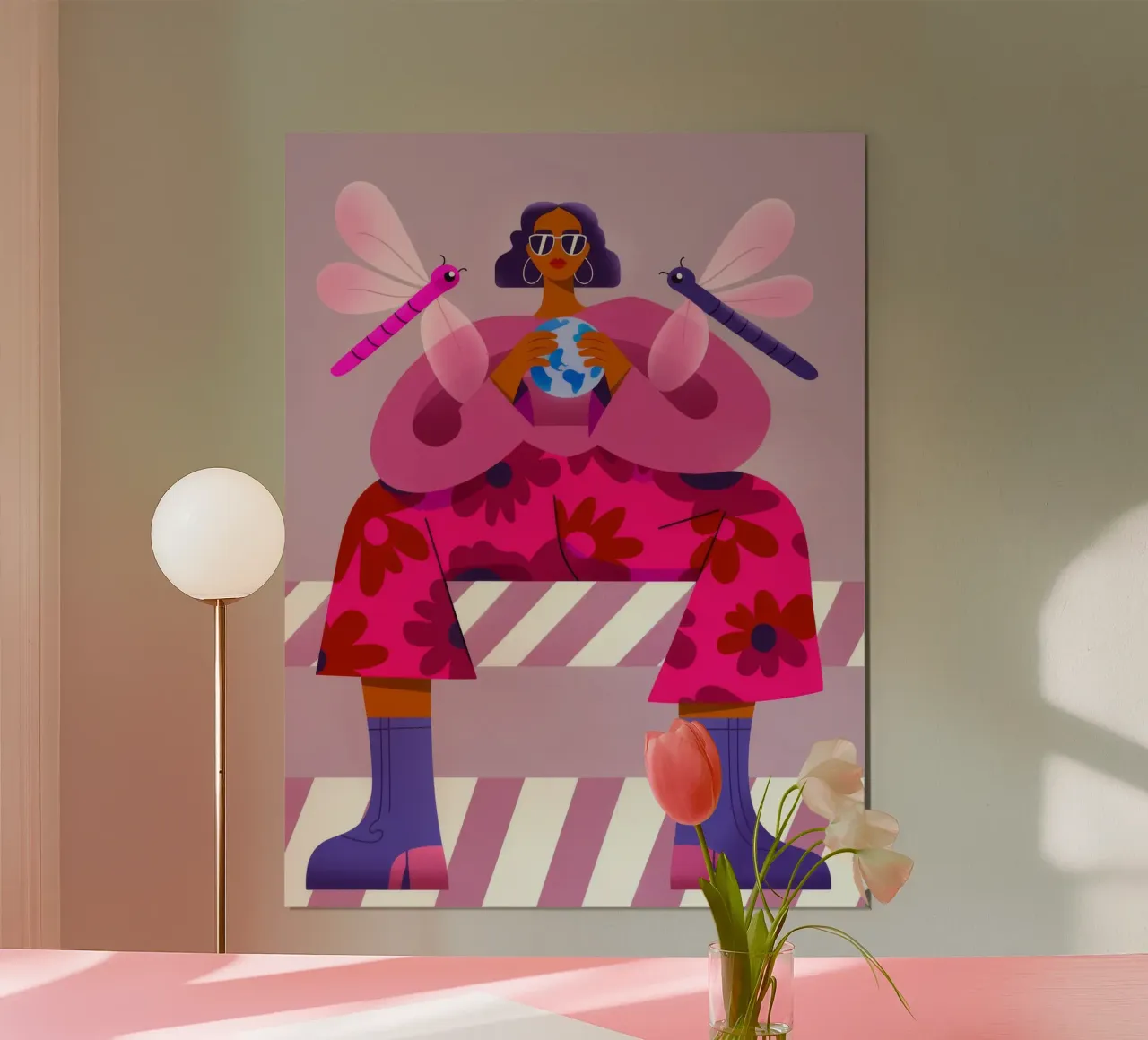 Armonia meditativa Fusion poster da Prism Palette