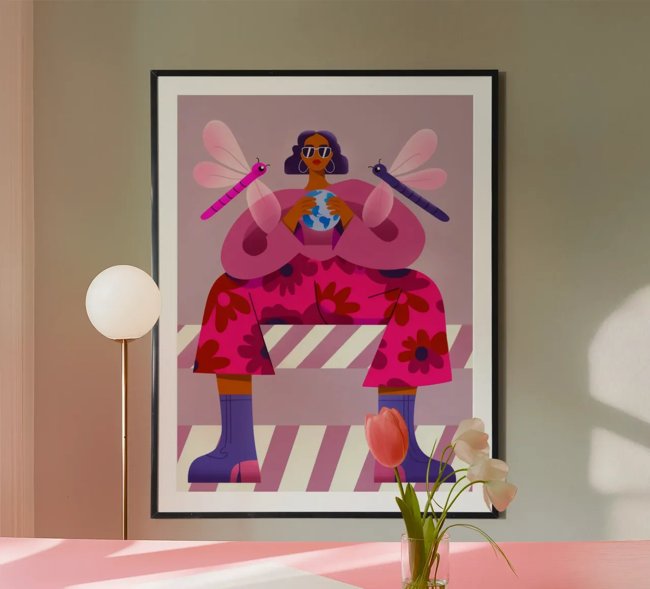 Armonia meditativa Fusion poster da Prism Palette
