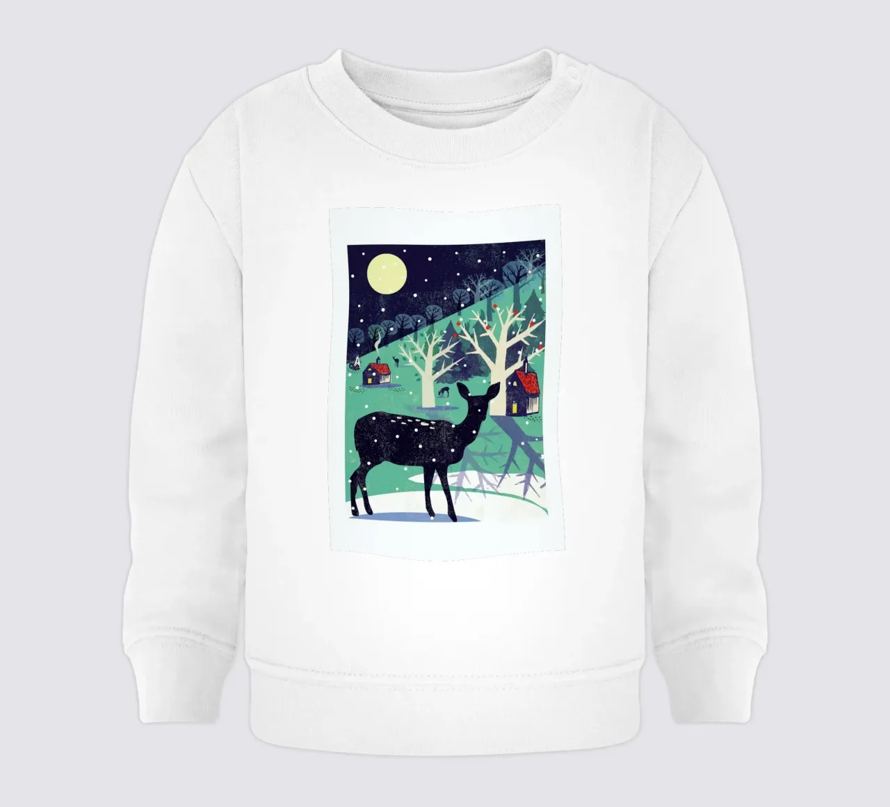 Deer felpa neonato da Rocket68