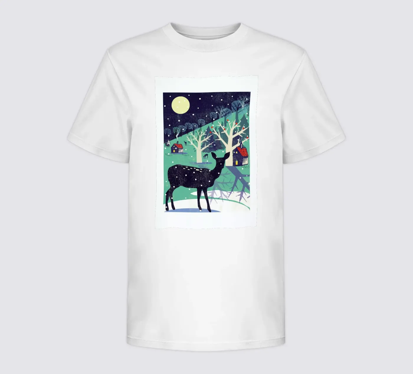 Deer kinder t-shirt van Rocket68