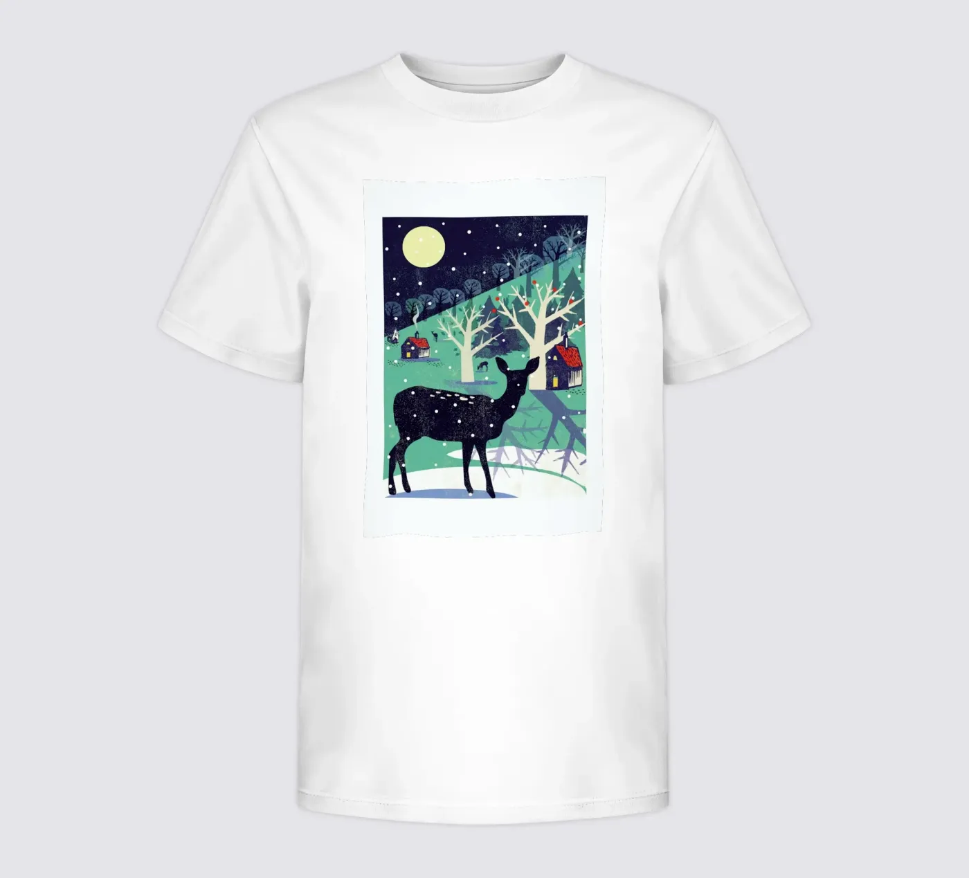 Deer kinder t-shirt van Rocket68