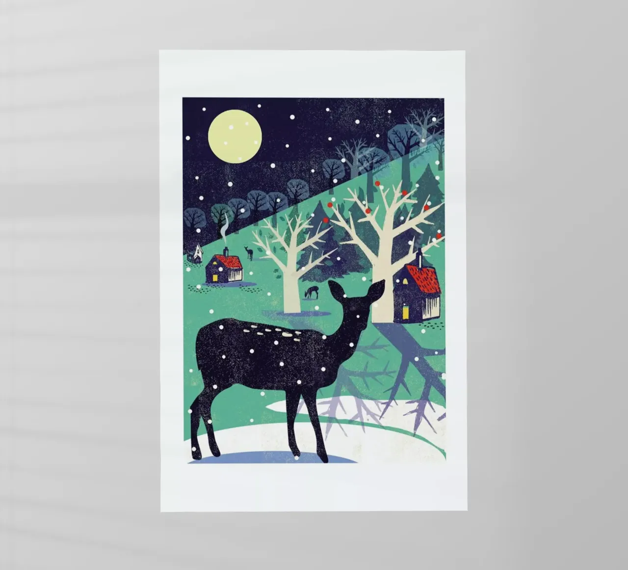 Deer pellicola backlit da Rocket68