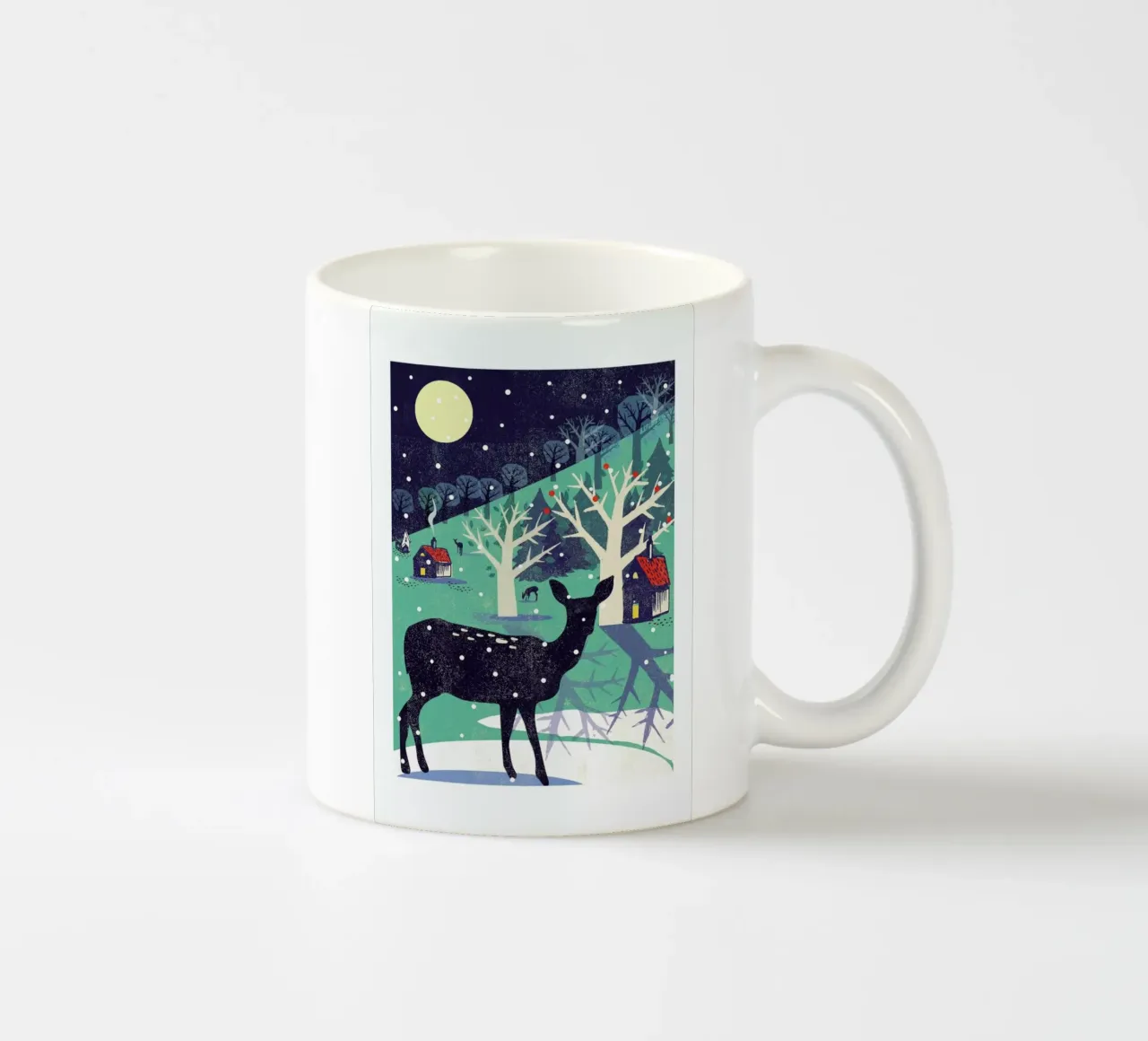 Deer tazza in ceramica da Rocket68
