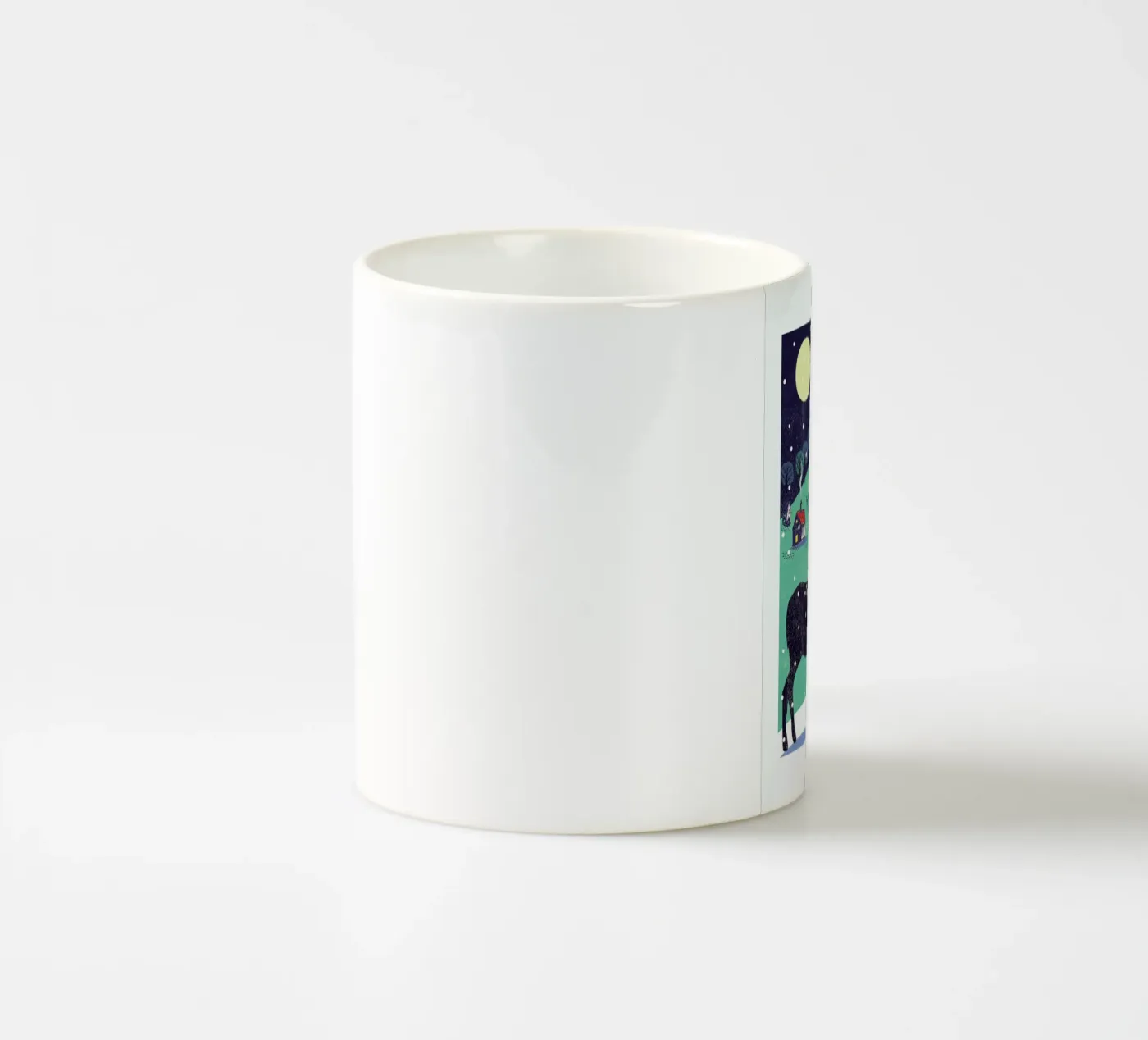 Deer ceramic mug by Rocket68