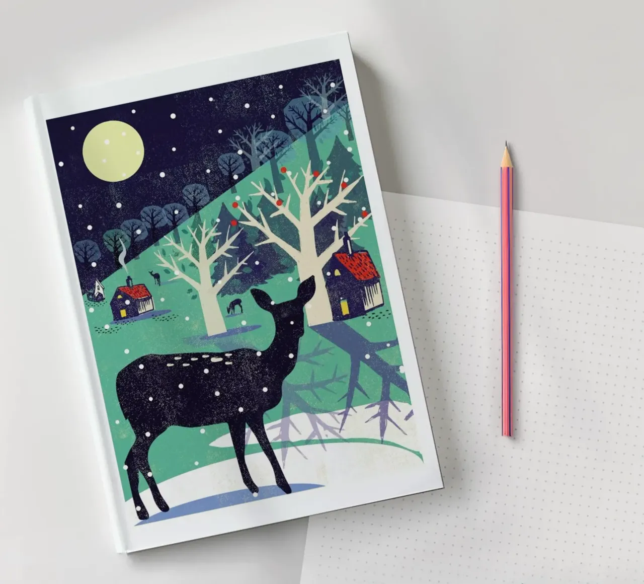 Deer notebook by Rocket68