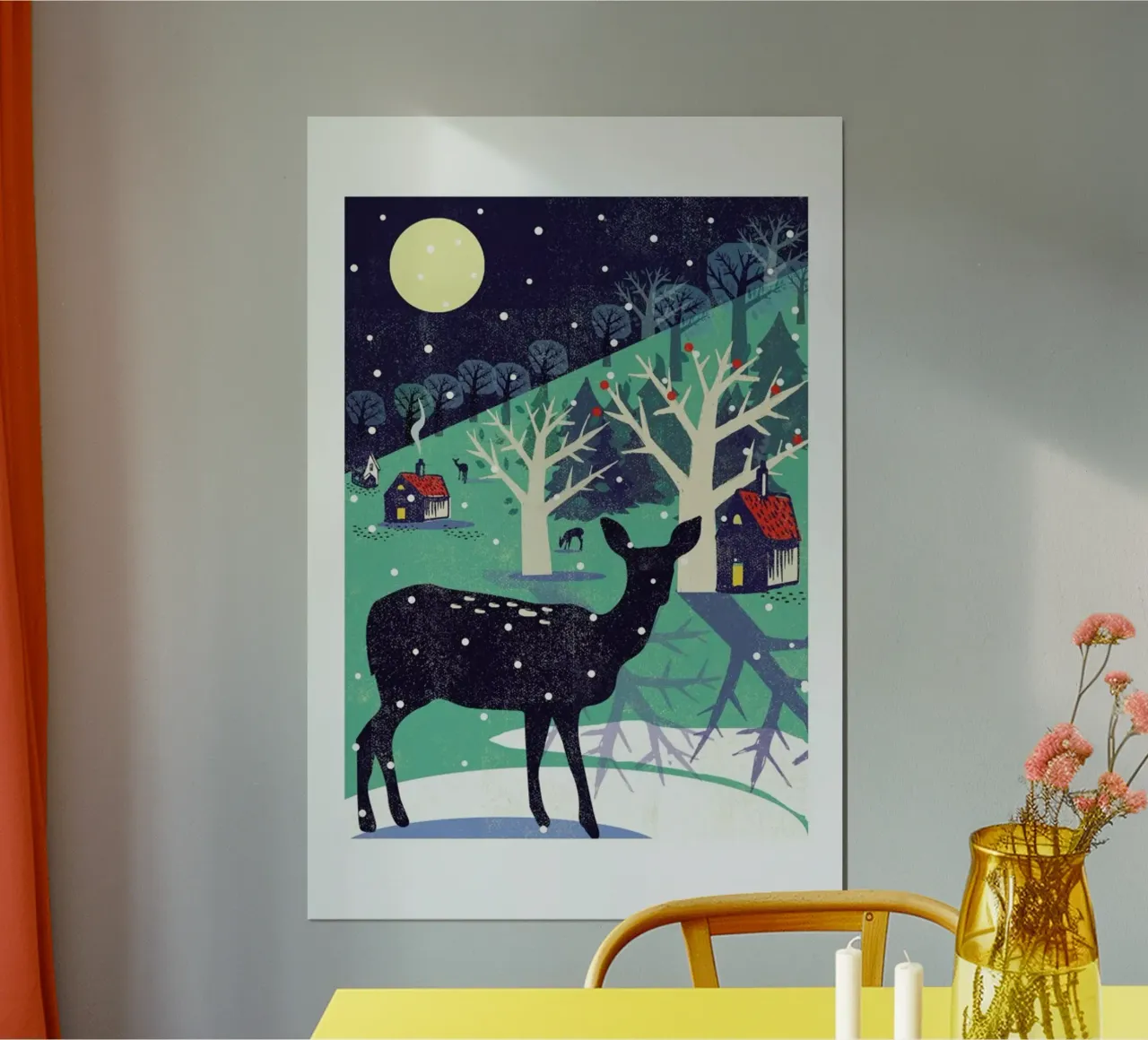 Deer poster da Rocket68