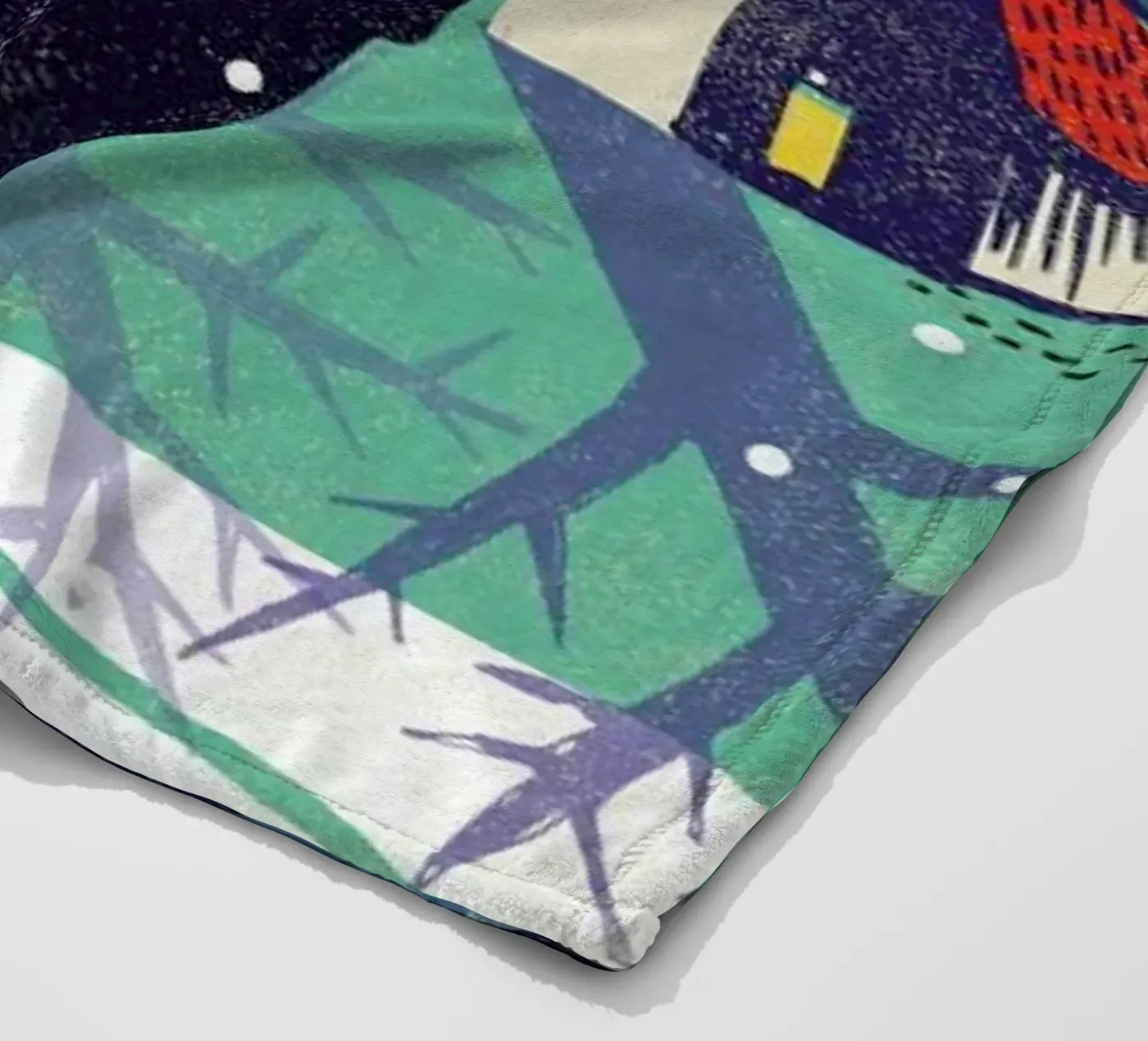 Deer fleece blanket by Rocket68