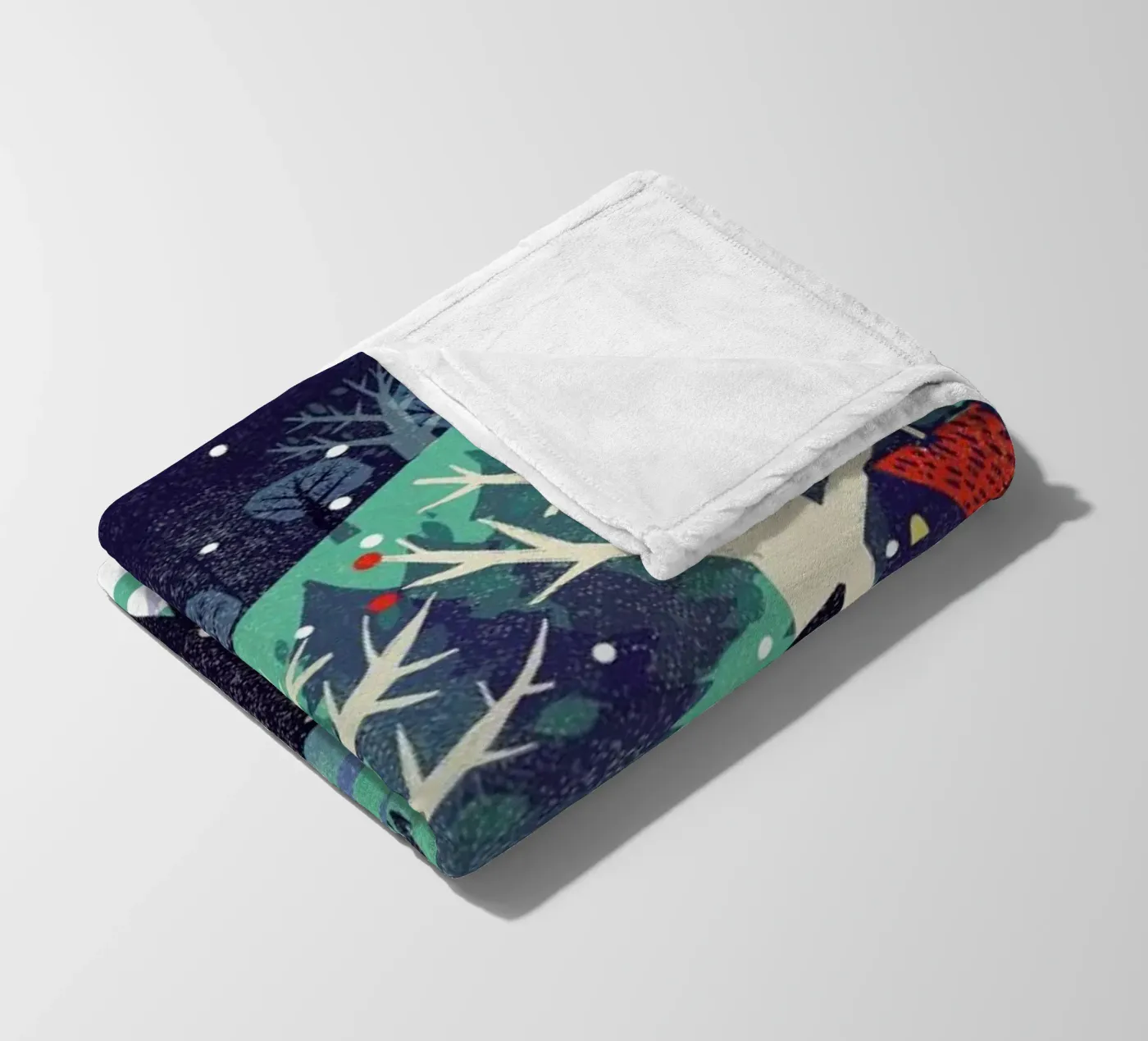 Deer fleece blanket by Rocket68