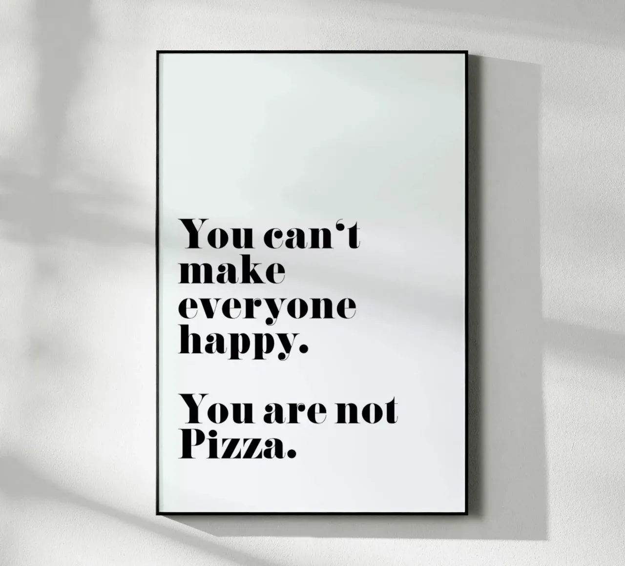 Pizza plexiglas de typealive