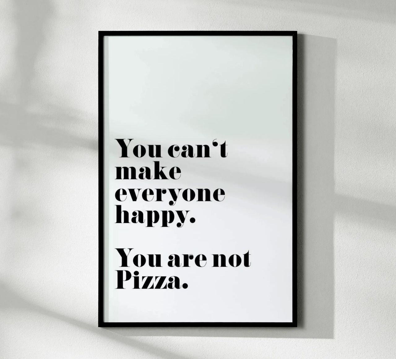 Pizza Poster von typealive