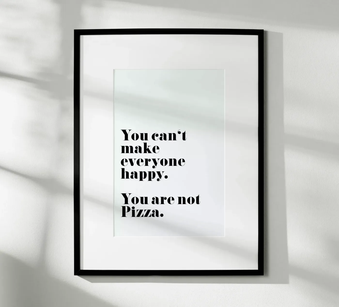 Pizza poster van typealive