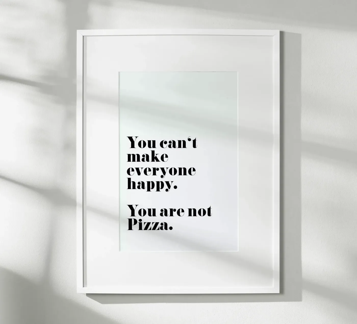 Pizza poster van typealive