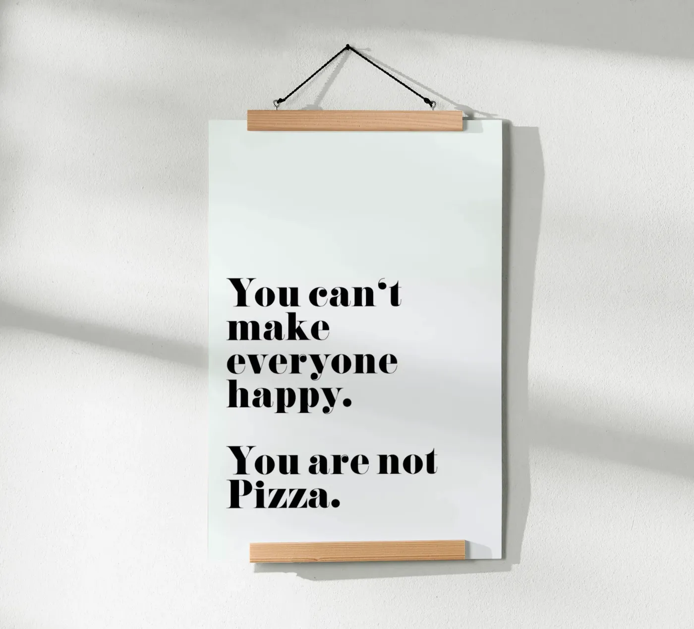 Pizza poster van typealive